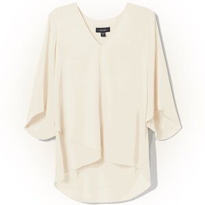 Karen Cane Bracelet Sleeve Asymmetric Top NWT SZ XL